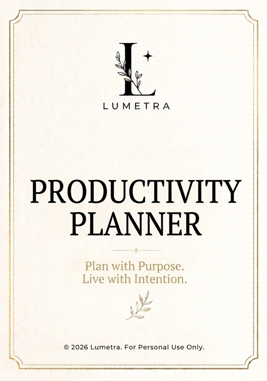 Productivity Planner Bundle