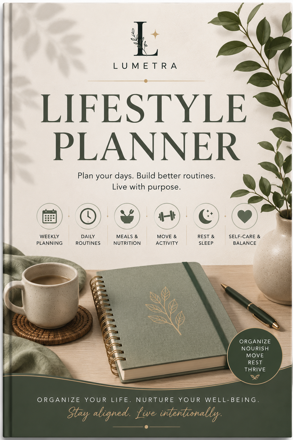 Habit & Wellness Bundle | Wellness Planner Kit