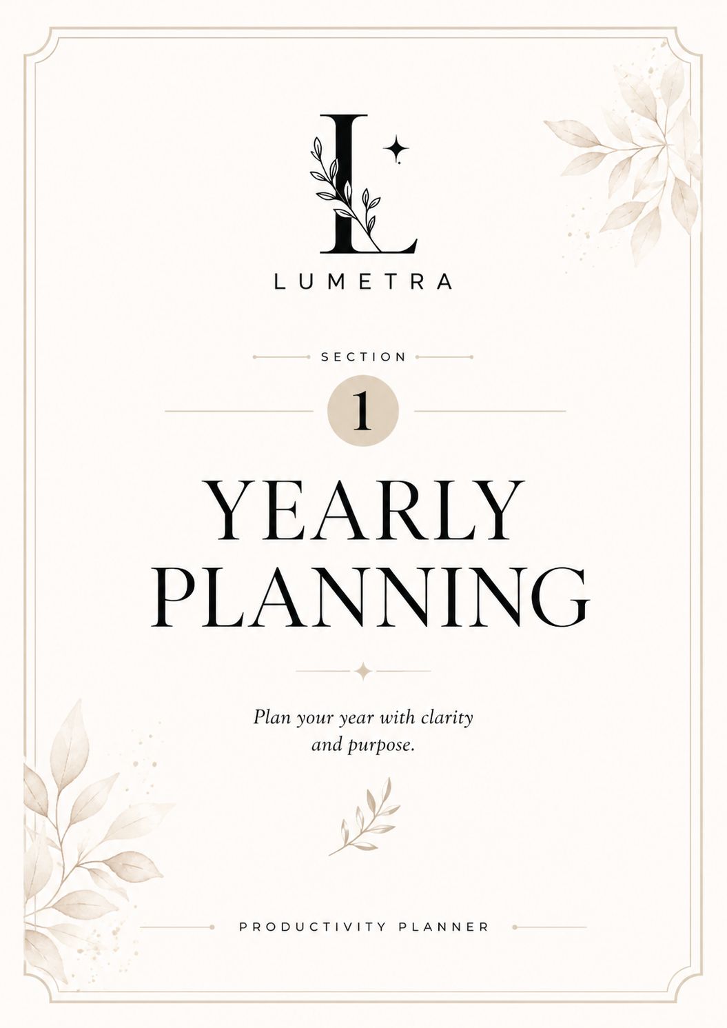 Productivity Planner Bundle