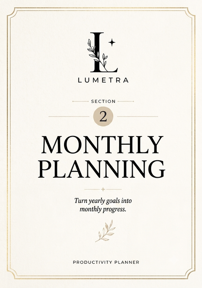 Productivity Planner Bundle