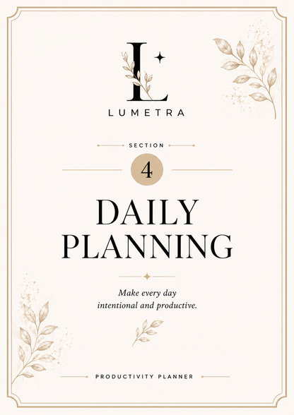 Productivity Planner Bundle
