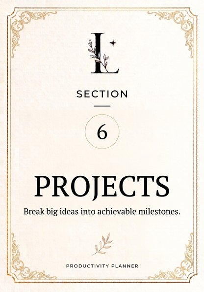 Productivity Planner Bundle