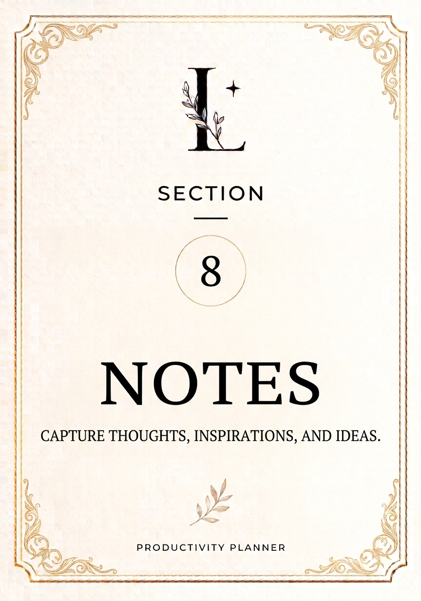 Productivity Planner Bundle